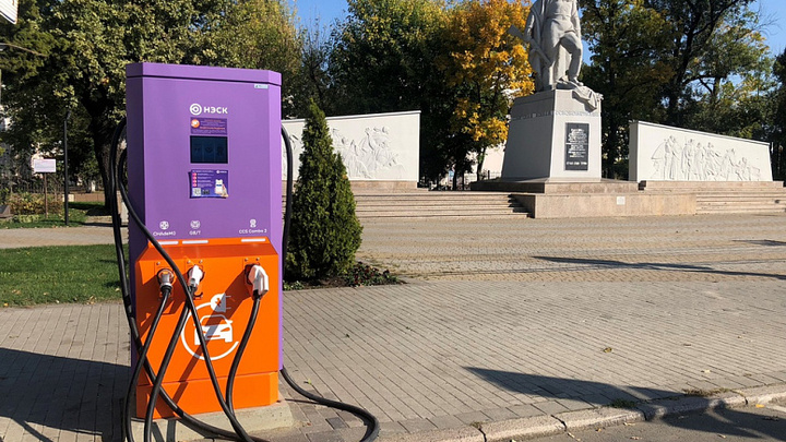 На Кубани в этом году установят 47 быстрых зарядных станций для электротранспорта