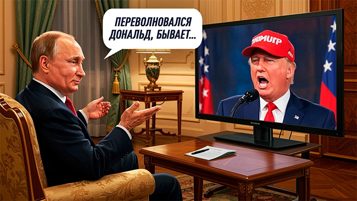 Путин хочет взять всю Украину: Трамп выдал базу — удары возмездия добрались до Белого дома