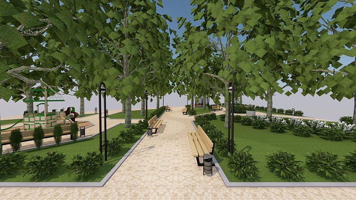 В Лазаревском районе Сочи благоустроят сквер