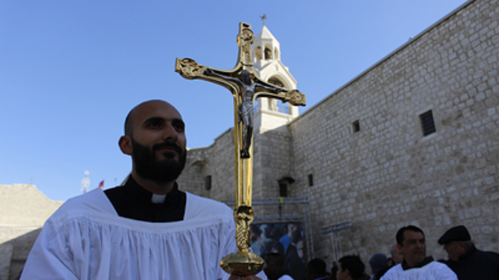 Коронавирус закрывает двери храма Рождества Христова в Вифлееме