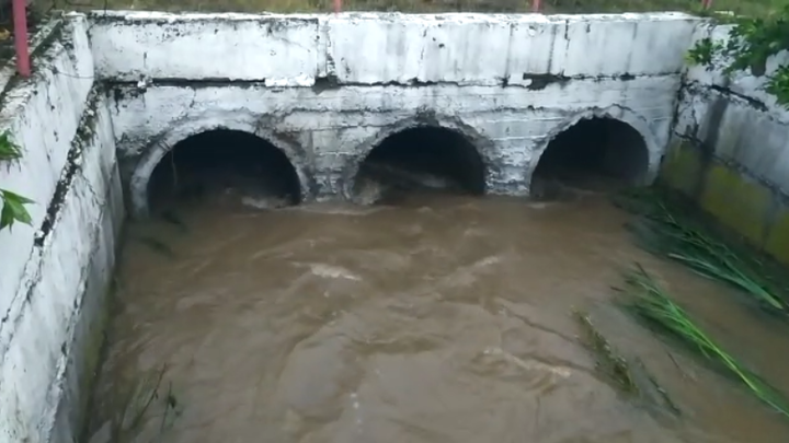 В поселке Южный Белореченского района Кубани введен режим ЧС