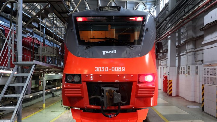 На Кубань в течение года поступит 10 электропоездов серии ЭП3Д