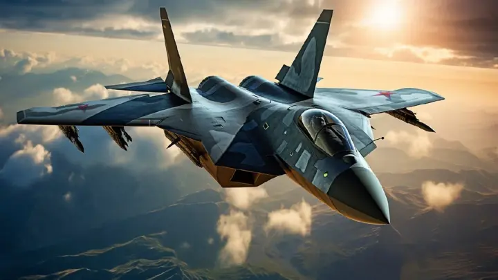 Русский Су-35С показали в «режиме зверя» с максимальным боекомплектом