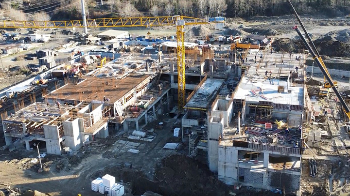 Самый крупный детсад в ЮФО достраивают в Кудепсте