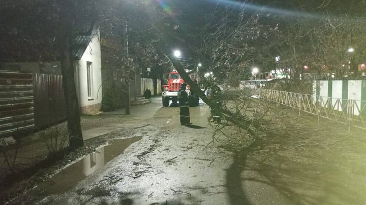В Краснодаре второй день бушует стихия: Ураган накрыл краевую столицу