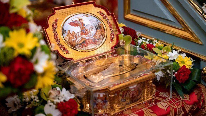 Всероссийский молебен о Победе: в Челябинск и в Троицк привезут мощи Георгия Победоносца
