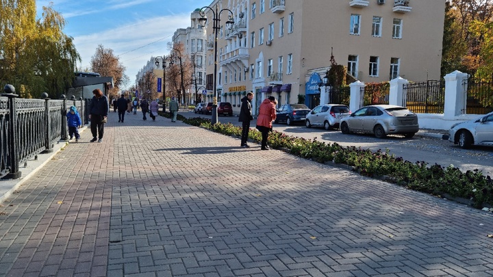 Деревянные элементы забора на Верхневолжской набережной в Нижнем Новгороде сделали металлическими