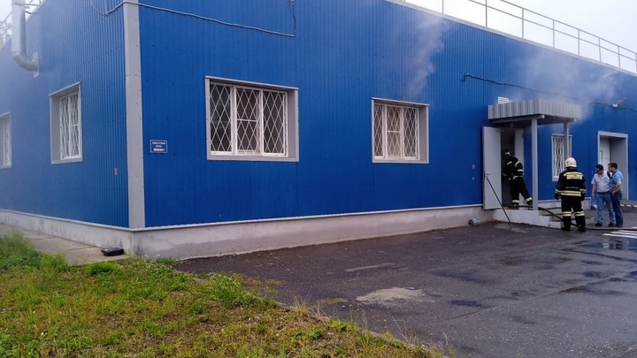 В архиве компании «Ополье» произошел пожар