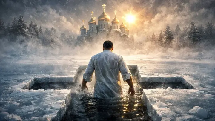 Главное – вода: иеромонах Феодорит рассказал, где и как можно креститься вне храма