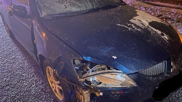 В Самаре на Кряжу автомобиль Mitsubishi насмерть сбил пешехода