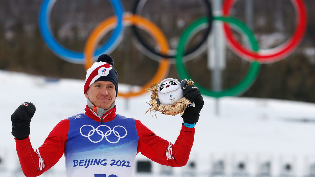 Олимпийские чемпионки 2022. Большунов Олимпийский чемпион.