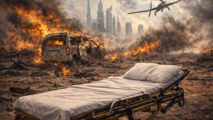 МИД сообщило о пострадавшей при атаке дрона в ОАЭ гражданке России