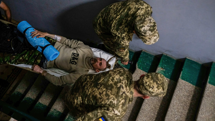 Госпитали в Запорожье не справляются с наплывом раненых боевиков