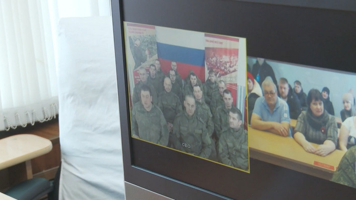 Участники СВО из Кузбасса пообщались с родными и близкими по телемосту