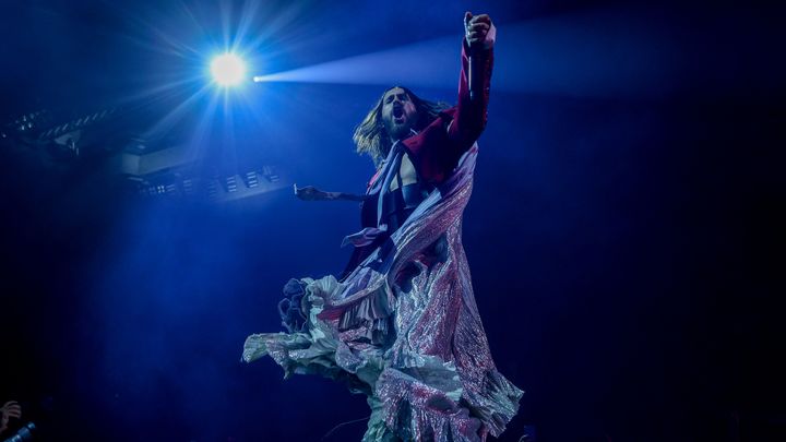 Ещё один концерт Джареда Лето получился с русским акцентом. На этот раз в Казахстане