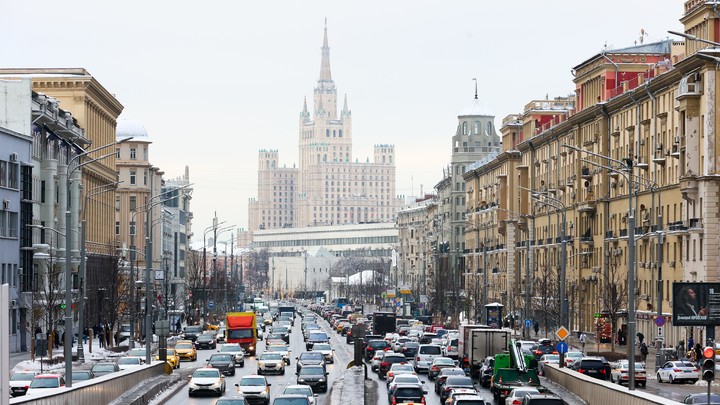 Сегодня после обеда Москва встанет в пробках