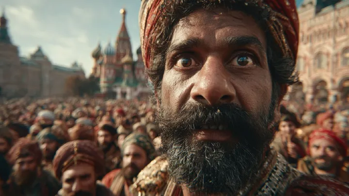 Kashmir Age: дикий кабан ворвался на индийский рынок, ранив четырех человек