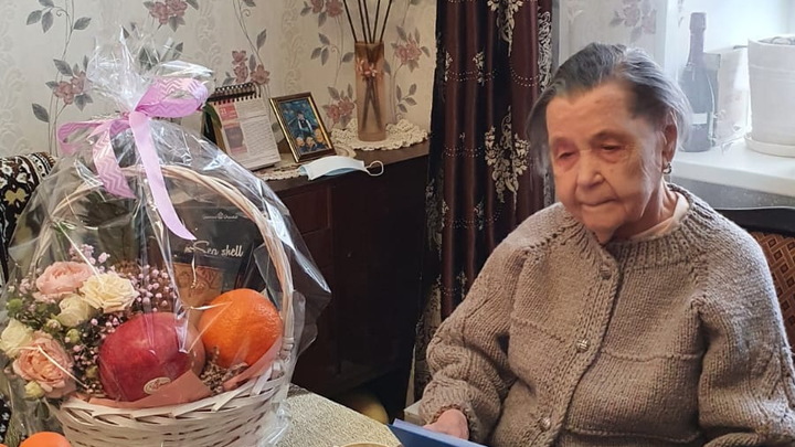 Со 100-летием нижегородку Марию Ряшкину поздравили глава города, губернатор и президент