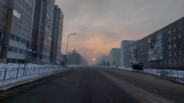 В Кемерове продлен режим черного неба