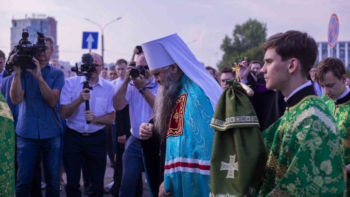 В Нижнем Новгороде освятили Спиридоновскую церковь