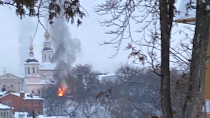 Утром 24 января произошёл очередной пожар в центре Владимира