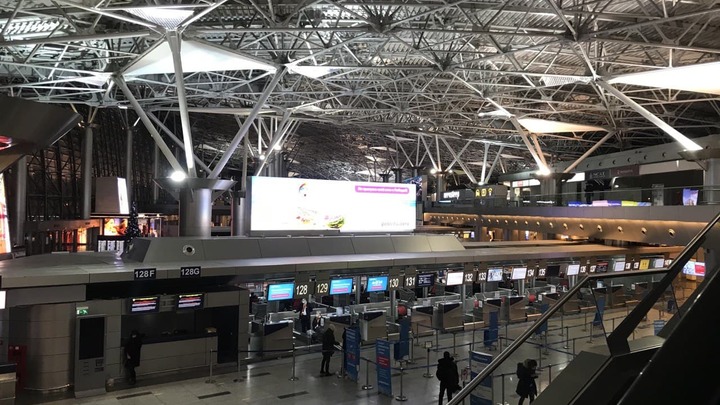 Драки, задержания, песни Бузовой, ОМОН и... тишина: Внуково прямо сейчас