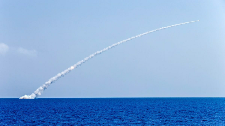 ВО: Из акватории Черного моря произведен массированный пуск Калибров