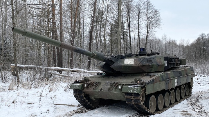Российские специалисты исследовали трофейный Леопард 2
