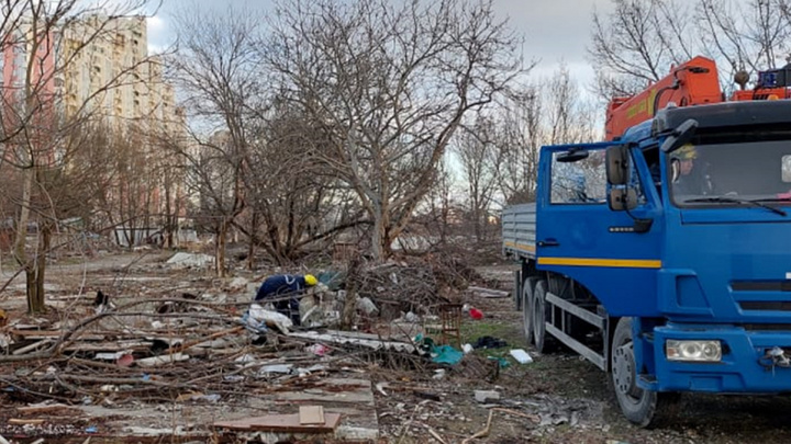 В Краснодаре на улице Димитрова снесли 444 незаконных гаража
