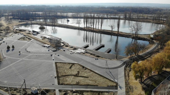 Первый этап реконструкции зоны отдыха Чистые пруды завершили в Лабинске