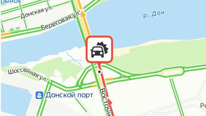 Автомобильная пробка между Ростовом и Батайском снова парализовала движение 7 октября