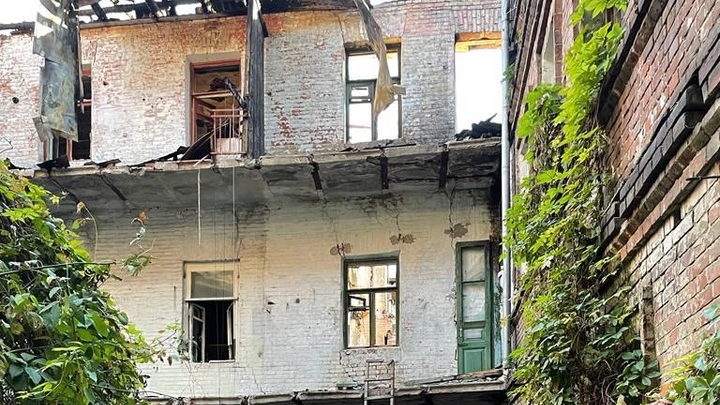 В центре Ростова рухнул старинный дом 18 октября. Подробности ЧП