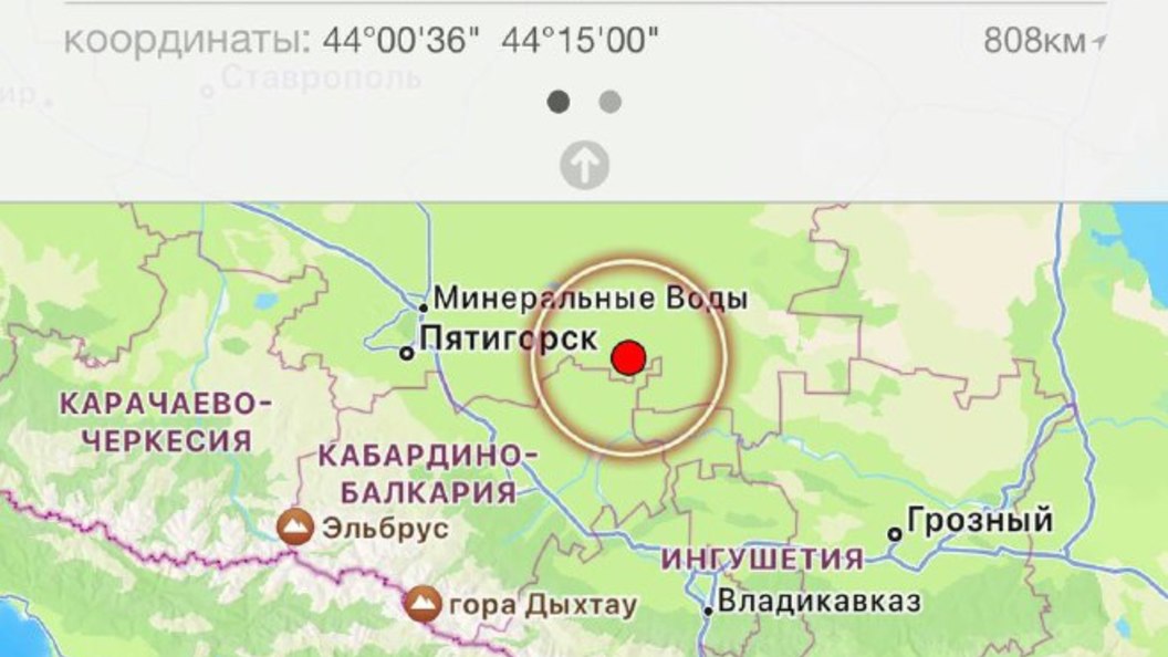 Ставрополь владикавказ расстояние в км на машине. Землетрясение в Ставропольском крае