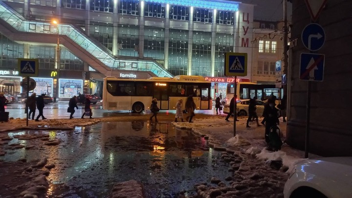 Погода в Ростове 15-16 января: в выходные придёт потепление и пойдёт мокрый снег