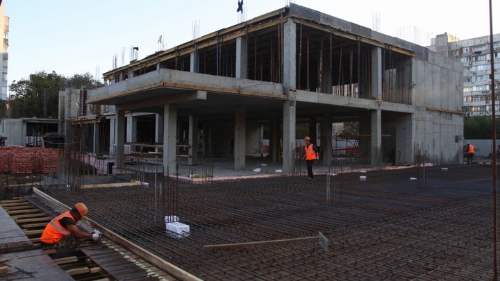 В Краснодаре новый корпус школы №46 примет учеников в сентябре 2021 года