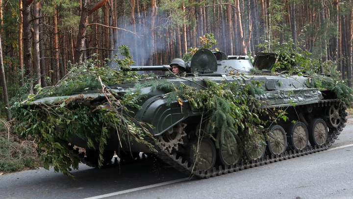 Украина перебрасывает в Запорожскую область войска из центра страны