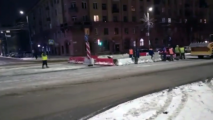 В центре Челябинска продлили ограничение движения
