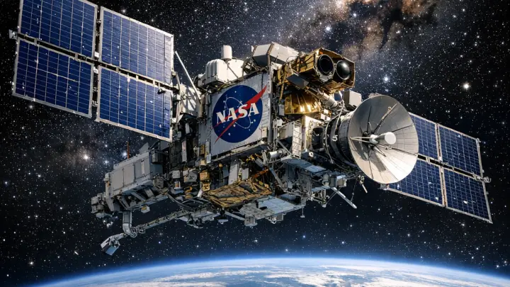 Спутник NASA весом 600 килограммов скоро упадёт на Землю