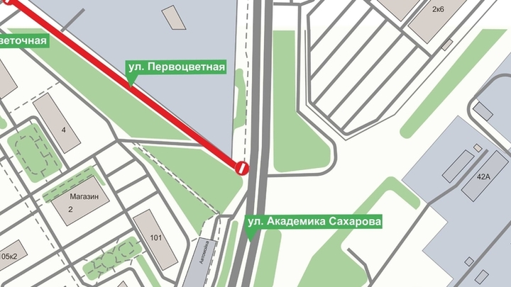 По улице Первоцветной в ЖК Цветы нельзя будет проехать с 7 по 21 октября в Нижнем Новгороде