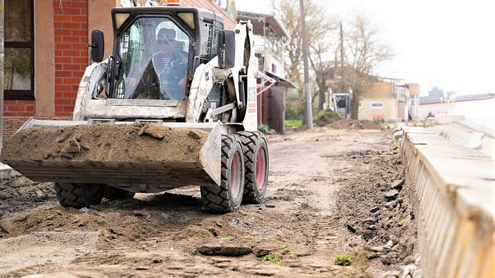 В Приморско-Ахтарске стартовал второй этап реконструкции набережной