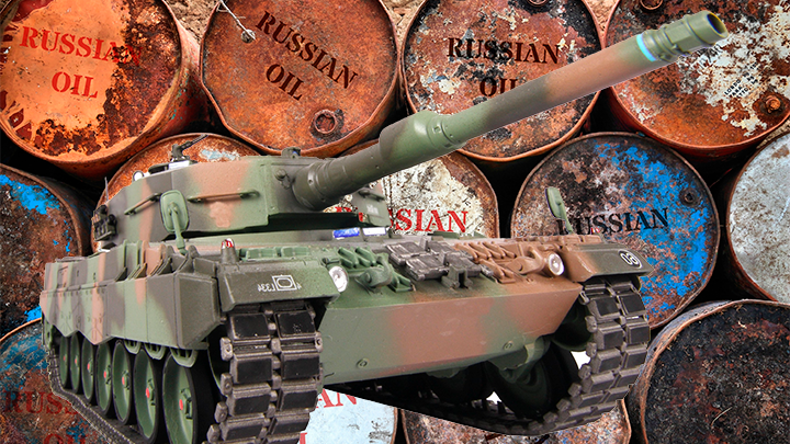 Немецкие танки на русской нефти: Вражескую технику на Украине заправляет Россия