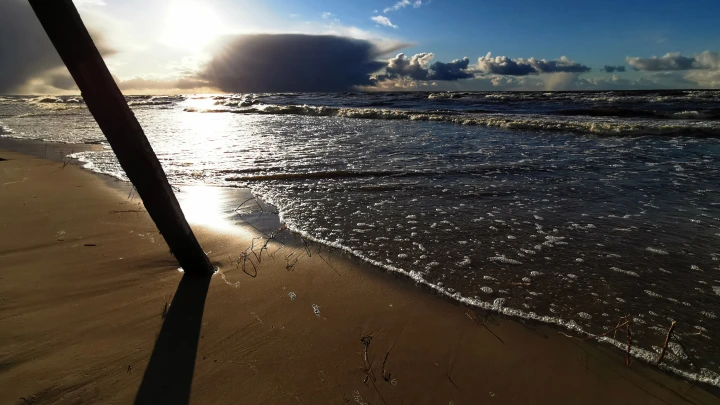 Огненный шар пролетел над Стокгольмом и взорвался над Балтийским морем