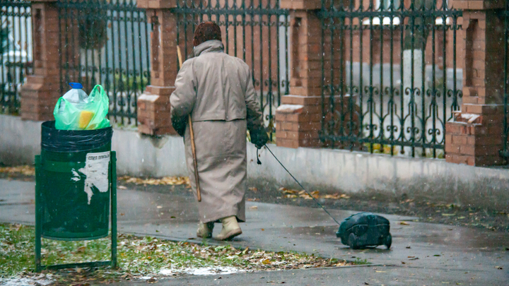 Без денег, но с вещами: Сын бросил мать-пенсионерку на пороге русского консульства и уехал