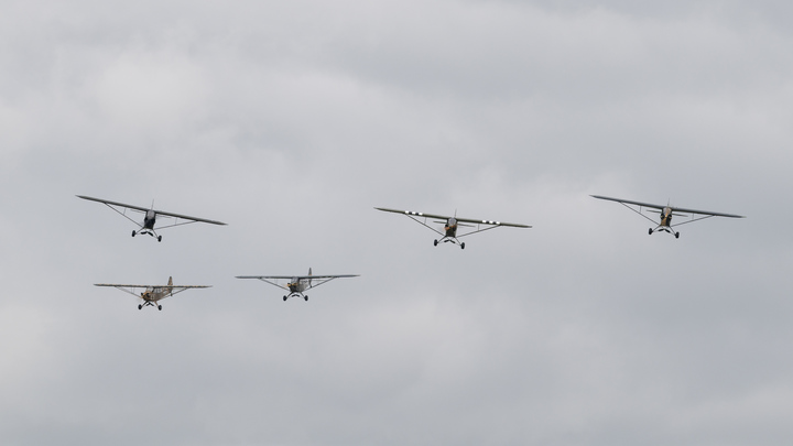 Катастрофа во время шоу: Два самолёта Як-52 столкнулись в воздухе. Есть жертвы