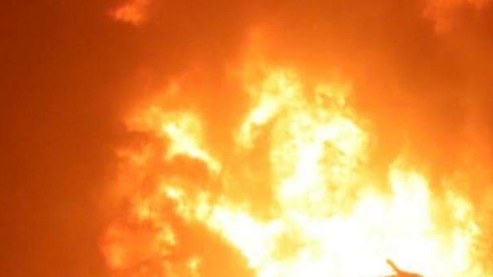 Мощный пожар близ Степанакерта: Медики сообщили о массовых поступлениях раненых с ожогами