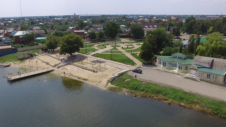 В станице Каневской на обновление набережной потратят более 30 млн рублей