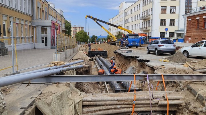 В Самаре на теплосетях устанавливают трубы со специальными датчиками