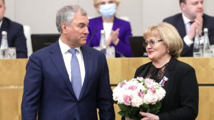 Председатель Заксобрания Свердловской области получила высшую награду Госдумы