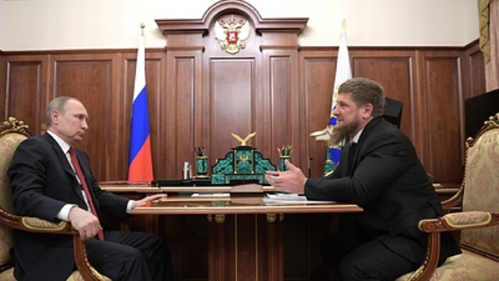 В Кремле - ни слова о встрече: О чём говорили Путин и Кадыров