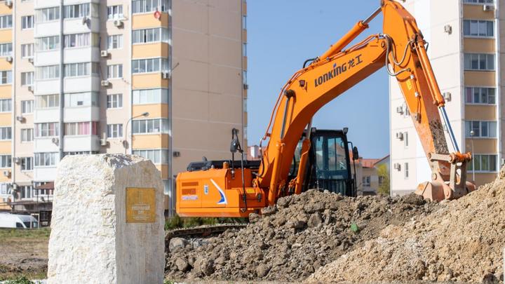 В Анапе продолжают строительство Императорского парка